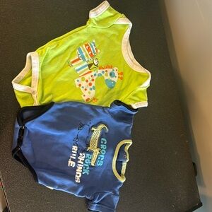 2 pack onesies animals themed